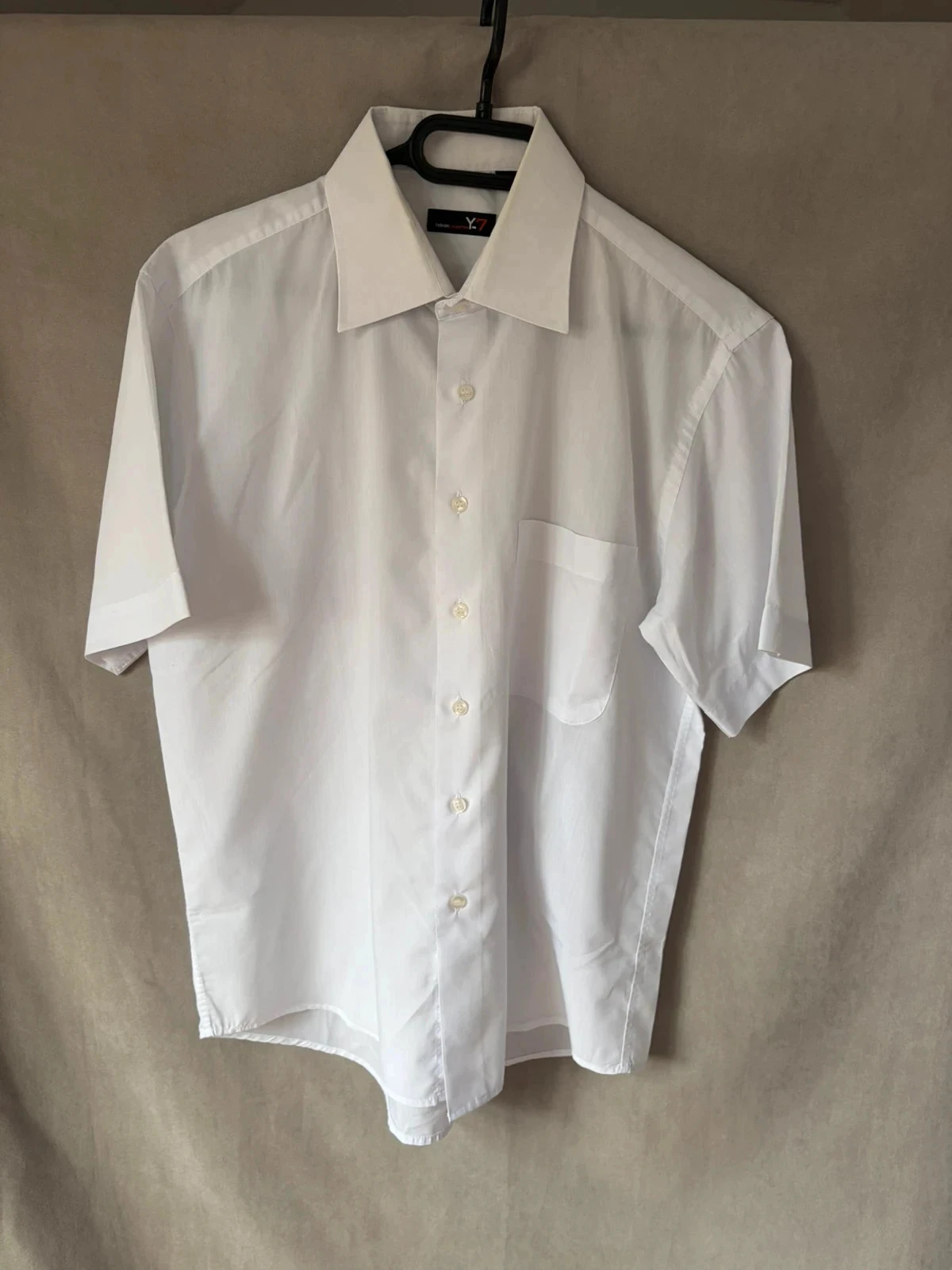 Chemise blanche manche courte